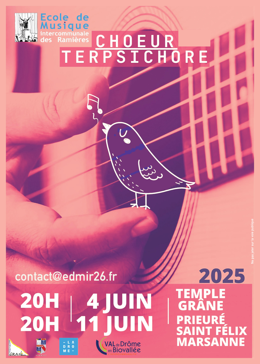 2025 affiche concerts terpsichore